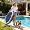 thumbnail image 5 of Outdor Inflatable Float Floating Bed Floatie Mat | Swimming Pool Bed Float For Lake Use Inflatable Float Summer Pool, 5 of 5