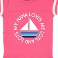 thumbnail image 4 of Inktastic My Nana Loves Me Sailboat Boys Boys Baby Bodysuit, 4 of 5