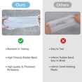thumbnail image 6 of Tripumer 5 Pcs Disposable Clear Plastic Rain Pants One Size Fits Most Foot Wrapped Rainwear for Outdoor Activities, 6 of 7