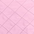 thumbnail image 2 of Ultimate Textile Embroidered Pintuck Taffeta 96-Inch Round Tablecloth Bubble Gum Pink, 2 of 3