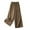 Khaki, variant on FNFYFH Clearance Palazzo Pants for Women Cotton Linen Wide Leg Pant Elastic Waisted Slacks,Coffee