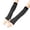 CG07_Gray, variant on Resicozy Arm Warmers Fingerless Gloves for Women Cute Y2k Accessories Soft Lightweight Striped Gloves Black