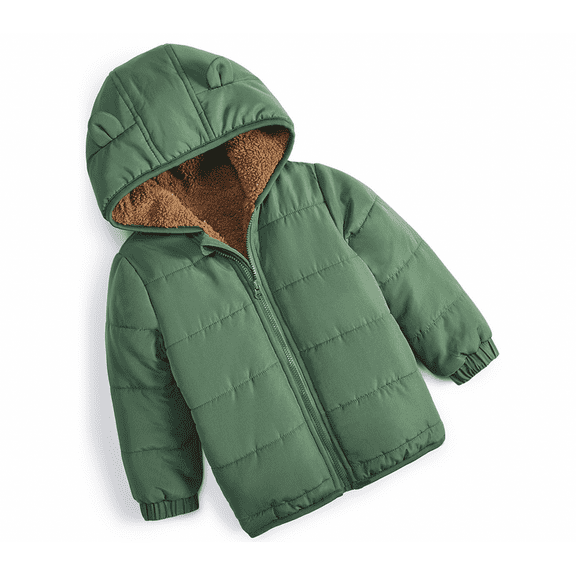 First Impressions Baby Boys Bear Puffer Jacket
