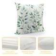 thumbnail image 4 of GOSMITH Green Leaves Throw Pillow Cover,Eucalyptus Branches Decorative Pillow Cases for Home Living Room Bed Sofa Bedroom Decor Cases Square Outdoor, 4 of 5