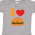 thumbnail image 4 of Inktastic I Love Cheeseburgers Boys or Girls Baby Bodysuit, 4 of 5