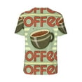 thumbnail image 3 of Rocae Retro Cover For Coffee for Breathable Men's Baseball T-Shirt Fashionable Casual Baseball Jersey, Moisture-wicking Sportswear Small, 3 of 9