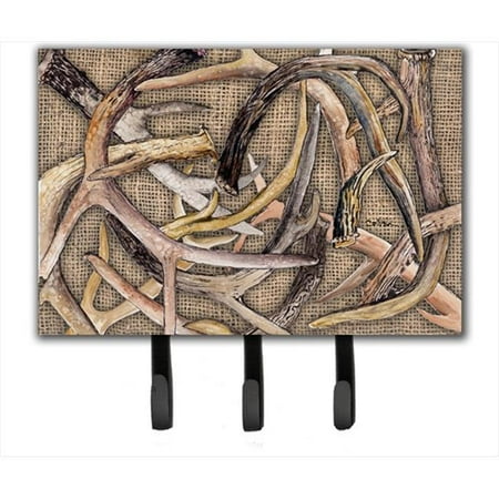 

6 x 9 In. Deer Horns Leash or Key Holder