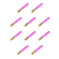 thumbnail image 1 of Soidarity Champú de pestañas para extensiones de pestañas Limpieza profunda Cepillos para la nariz Cabeza de flor plana cabeza de flor rosa 10piezas, 1 of 6