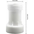 thumbnail image 5 of IBC Tank Accessory, IBC Adapter s60 x 6 Spacer Extension 60mm Tank Valve 1000l Plastic Coarse Straight Thread s60 x 6 IBC Container Accessory Tank Con, 5 of 5