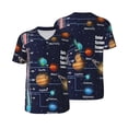 thumbnail image 3 of Daiia Solar System Mens Baseball Jersey Button Down Shirts Short Sleeve Sports Uniforms-X-Large, 3 of 9