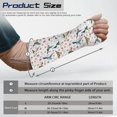 thumbnail image 6 of Jiueut Hummingbird Arm Cast Cover Flower Hand Cast Covers for Shower Adult Decorative Arm Plaster Cover with A Thumb Hole Size S Wrist Cast Cover for Seniors Cast Cover for Arm, 6 of 7