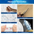 thumbnail image 3 of 19.37sqft Sound Deadener for Cars - Aluminum Foil & Heat Shield Mat Insulation Closed Cell Foam Material for Car Interior/Hood/Door C105, 3 of 3
