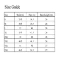 thumbnail image 3 of Be-Girl Women's Denim Mid Waist, Elastic Waistband Pencil Skirt size S to 5XL - SG-79100, 3 of 6