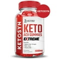 thumbnail image 2 of (3 Pack) Ketosyn Keto Extreme ACV Gummies 2000mg Dietary Supplement 180 Gummys, 2 of 5