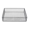 thumbnail image 1 of Benzara BM161402 Spacious Wire Mesh Metal Paper Tray, Black, 1 of 1