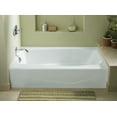 thumbnail image 7 of Kohler K-715 Villager Collection 60" Three Wall Alcove Cast Iron Three Wall Alcove Soaking, 7 of 7