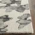 thumbnail image 4 of Safavieh Dip Dye Jennie Distressed Wool Runner Rug, Beige/Charcoal, 2'3" x 8', 4 of 11