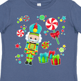 thumbnail image 4 of Inktastic Holiday Nutcracker and Candy for Christmas Boys or Girls Toddler T-Shirt, 4 of 5