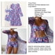 thumbnail image 1 of Traje De Baño De 3 Piezas, Bikini De 3 Piezas De Manga Larga Con Cordón En El Pecho Para Mujer Para Vacaciones De Verano, 1 of 6