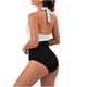 thumbnail image 5 of Trajes de baño para mujer, Trajes de baño para mujer, Trajes de baño de color liso para mujer, Trajes de baño con tirantes para mujer, 5 of 5