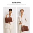 thumbnail image 2 of Monedero y bolso LOVEVOOK Vintage con asa superior para mujer, 2 of 9