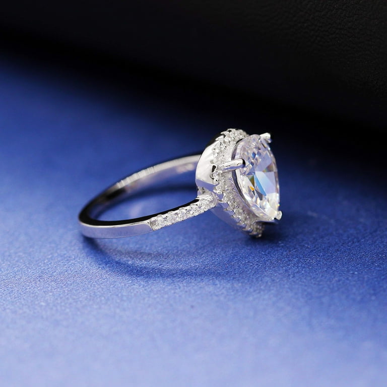 Teardrop promise rings for her discount