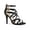Black, variant on Women's Shoes Strappy Lace Up Open Toe Stiletto High Heel Dress Sandals Black 8