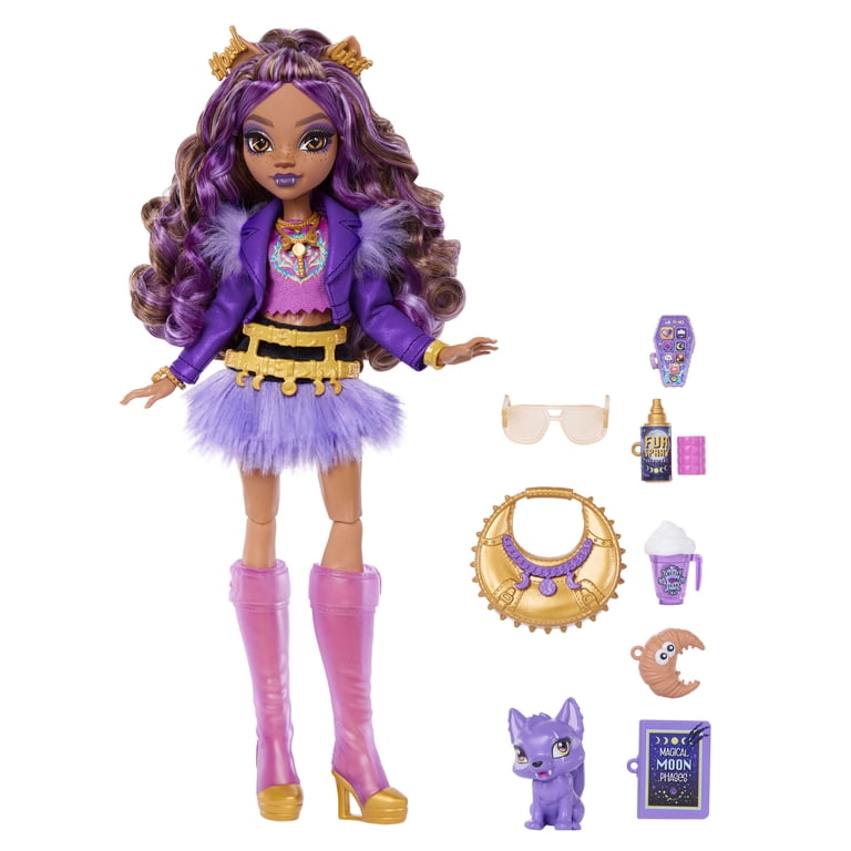 Monster High Clawdeen Wolf Fashion Doll with Pet & Accessories photo 5