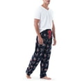 thumbnail image 5 of Fruit of the Loom Graphic Print Holiday Leisure Pockets Elastic Waistband Pajamas (Men's) 1 Pack, 5 of 6