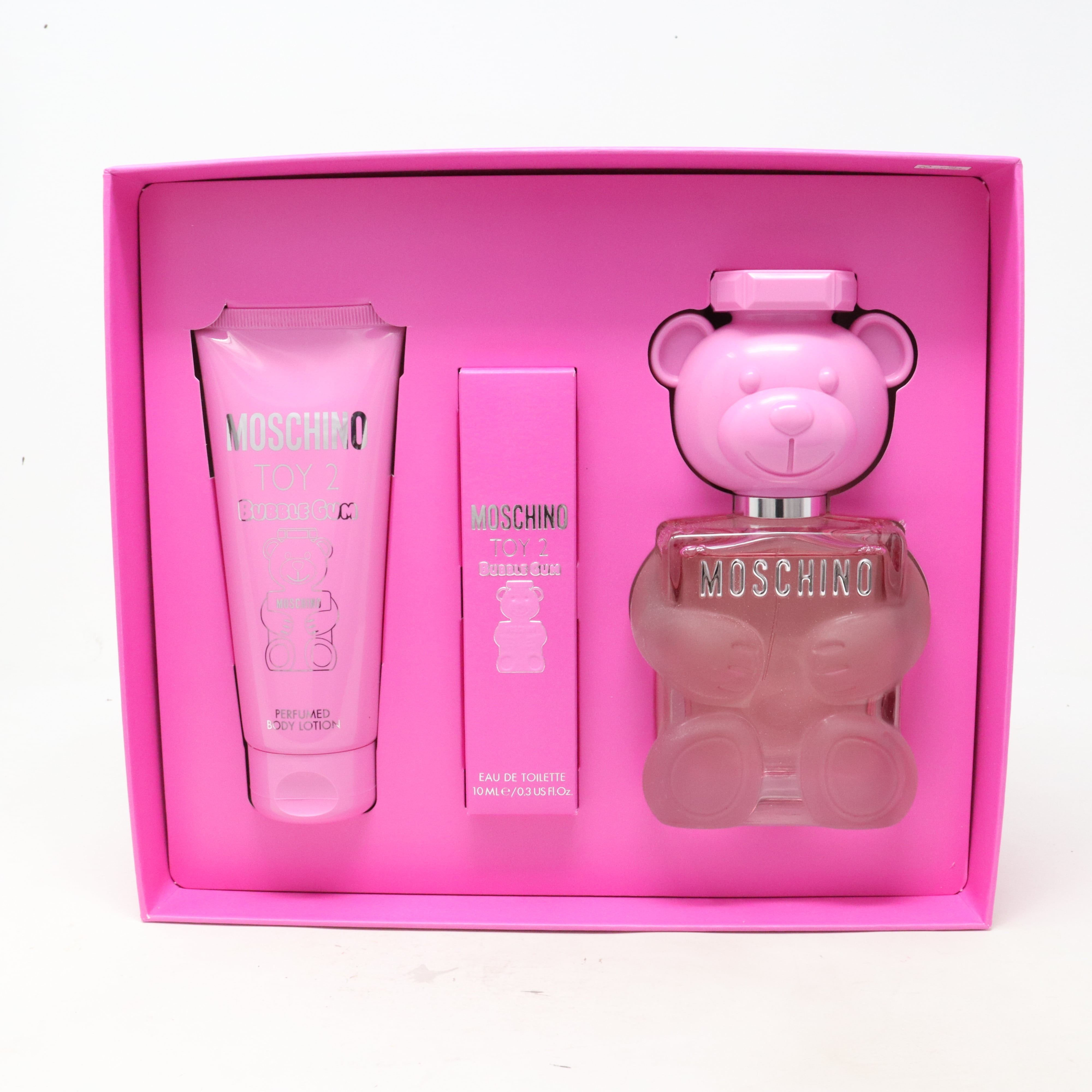 Moschino Toy 2 香水セット※箱付き Moschino Toy 2 Bubblegum Eau De Parfum Trio Gift Set for Women