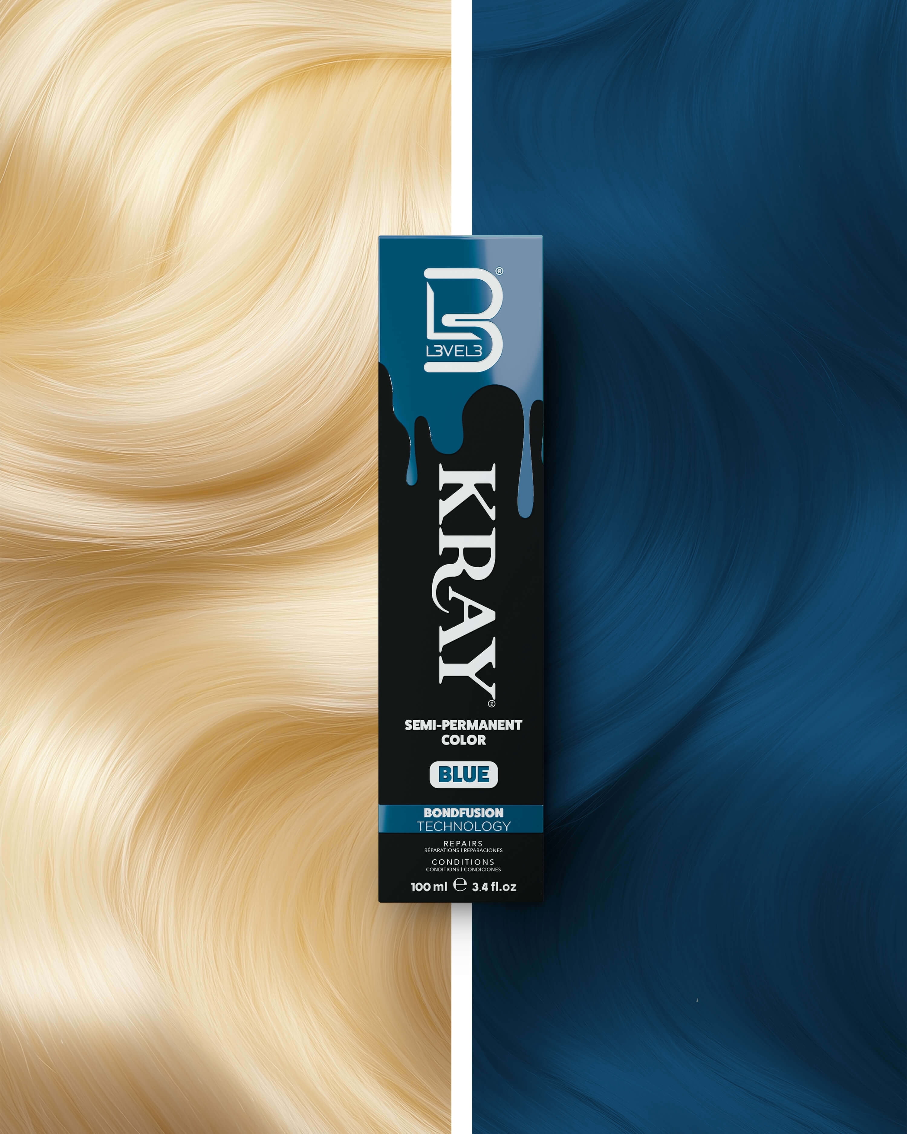 Adore Semi Permanent Hair Color, #174 Sapphire Blue, 4 oz