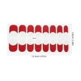 thumbnail image 2 of Minkissy Bandes de Vernis Gel Rouges 3 Feuilles pour Ongles Différentes Occasions, 2 of 5