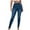 *8-Blue, variant on CENGNIAN Women's and Women's Plus Drawstring Denim Joggers,Elastic Waist Stretch Jeans Pants,Pull-On Leg tied Trousers For Women,Black,Size XXL