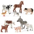 thumbnail image 1 of Juego de figuras de juguete Divwa Baby Plastic Farm Animal, 10 unidades, 3 a 5, 1 of 6