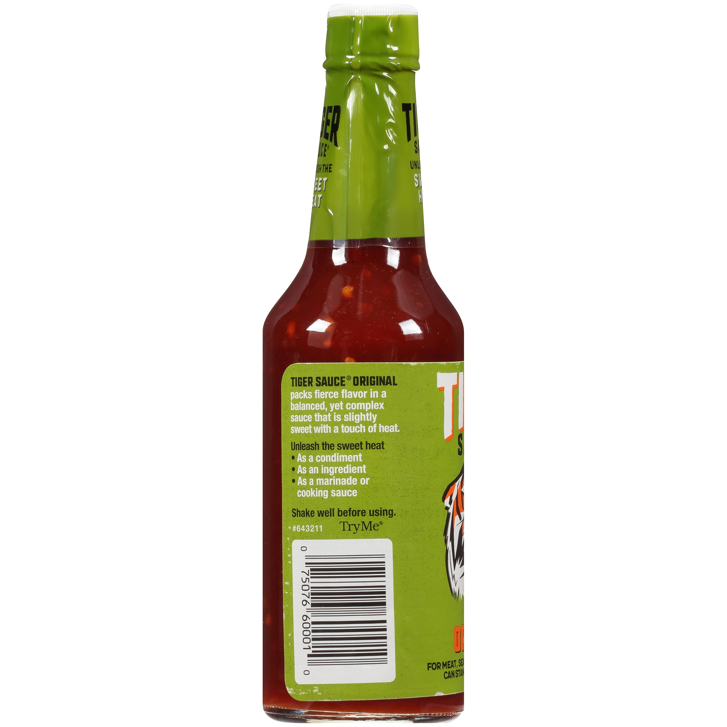 Try Me Tiger Sauce Original Hot Sauce,(2 PACK)
