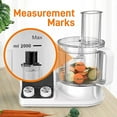 thumbnail image 7 of Food Processor Bowl, Cover and Pusher - Replacement Parts for NutriChef Multifunction Food Processor Model Number: NCFP8, 7 of 7