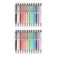 thumbnail image 1 of 24Pcs/Pack Bling Bling 2-In-1 Slim Crystal Diamond Stylus Pen and Ink Ballpoint Pens (12 Colors), 1 of 8
