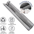thumbnail image 3 of Twin Door Draft Stopper Weather Stripping Noise Blocker Window Breeze Blocker Adjustable Door Sweeps Grey, 3 of 5