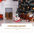 thumbnail image 4 of IBASETOY Nutcracker Christmas Ornament Red Wood Design for Colleagues 1Pack, 4 of 5