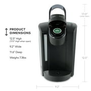 Keurig K-Select Single-Serve K-Cup Pod Coffee Maker with 12oz Brew Size, Strength Control, Matte Black