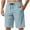 Light Blue, variant on Men's Swim Trunks Quick Dry Board Shorts Bathing Suits Beach Shorts for Men with Pockets - No Liner