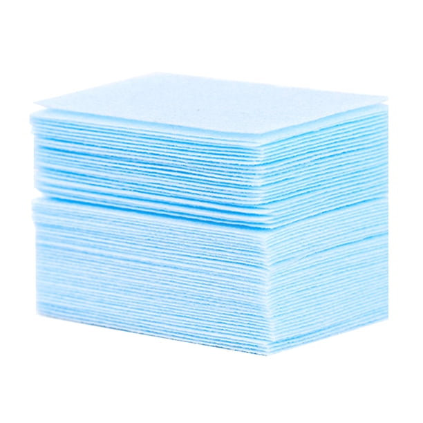 BRIGHTFUFU 600 piezas desechables almohadillas para quitar esmalte de uñas almohadillas de limpieza de uñas toallas de descarga para niñas