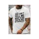 thumbnail image 1 of [100% Cotton] You Can't Tell Me What To Do You're Not My Daughter Men's Crew Neck Fashionable Short Sleeve Sports Comfortable and Versatile Spring/Summer athletic Style T-Shirt Casual Clothes, 1 of 6