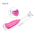 thumbnail image 2 of Uxcell Mini Electric Tumbler Stirrer, Handheld Mixer Battery Operated Stirring Pink 1 pack, 2 of 6