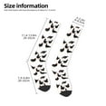 thumbnail image 5 of Fotbe Funny Chicken print Women's Men's Novelty Crew Socks Cotton Socks Knee High Socks for Walking,Running,Nurses,Pregnancy, 5 of 9