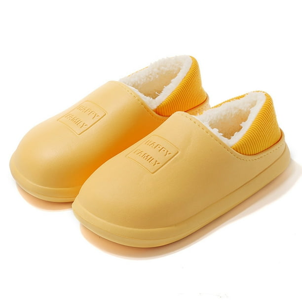 Zapatillas de algodón impermeables para interiores, bolsa para el hogar y zapatos cálidos para parejas Wmkox8yii hj789