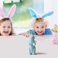 thumbnail image 5 of Zhourta Easter Decoration Flocked Bunny Ornaments Spring Table Centerpieces Indoor Suitable For Home And Party Fun Activity for All Ages, 5 of 5