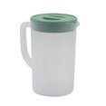thumbnail image 4 of Jarra de plástico con tapa, gran capacidad, resistente a altas temperaturas, jarra de agua fría para jugo, té, matcha verde, 4 of 15