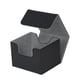 thumbnail image 3 of Contenedor de caja de cubierta de 30 cartas coleccionables con cierre magnético, funda protectora para tarjetas de juego, funda protectora para juegos de cartas coleccionables Gris Macarena Estuche de baraja de cartas, 3 of 8