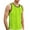 Light Green, variant on Men'S Tank Tops Solid Color Sleeveless Casual Side Wide Fork Fitness Sports Gar Loose Vest Tee Shirts Activewear,Green,L